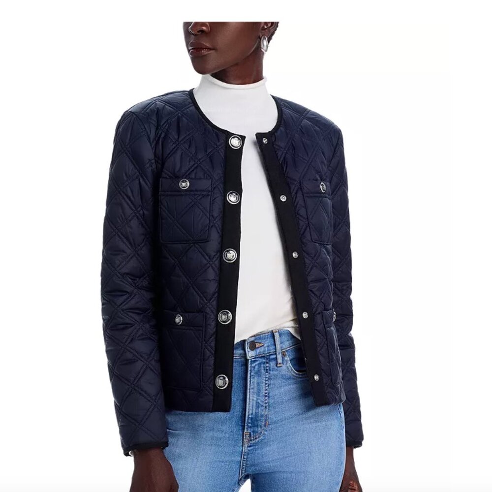 (Like New) Veronica Beard Shalia Quilted Jacket Size Small